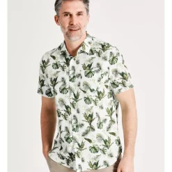 Best reviews of 😉 Reserve Hamilton Print Short Sleeve 👚 Shirt In Green 🎉