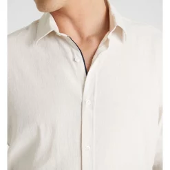 Cheapest 👏 Yd. Ridley Linen Blend Slim 👚 Shirt In Natural 😍 -Industrie Shop unnamed file 1019