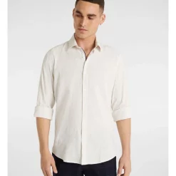 Cheapest 👏 Yd. Ridley Linen Blend Slim 👚 Shirt In Natural 😍 -Industrie Shop unnamed file 1020