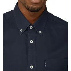 Budget 💯 Ben Sherman Signature Oxford 👕 Shirt Long Sleeve 👕 Shirt Dark Navy 🧨 -Industrie Shop unnamed file 1025