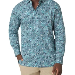 Discount ⌛ MJ Bale Taormina Print 👚 Shirt In Seafoam 😀 -Industrie Shop unnamed file 1030