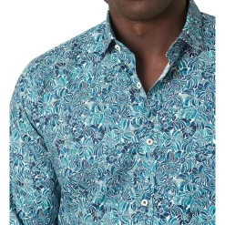 Discount ⌛ MJ Bale Taormina Print 👚 Shirt In Seafoam 😀 -Industrie Shop unnamed file 1031