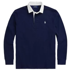 Buy 🛒 Polo Ralph Lauren The Iconic Rugby 👕 Shirt In Navy 🎁 -Industrie Shop unnamed file 1064
