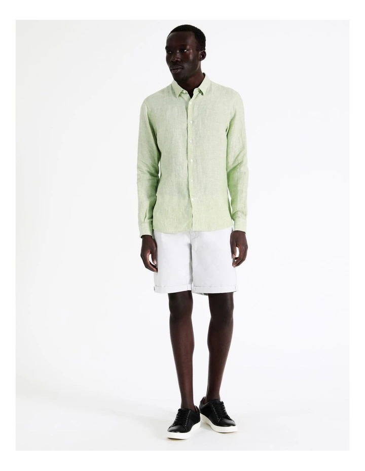 Best deal π― Blaq Bondi Linen Long Sleeve Relaxed π Shirt In Sage π₯ 6 Best deal π― Blaq Bondi Linen Long Sleeve Relaxed π Shirt In Sage π₯ - Image 4