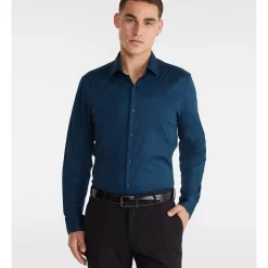 Flash Sale β Yd. Shark Slim π Dress π Shirt In Teal π