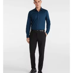 Flash Sale ⌛ Yd. Shark Slim 👗 Dress 👕 Shirt In Teal 👍 -Industrie Shop unnamed file 1125