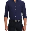 Wholesale 😉 Polo Ralph Lauren Classic Fit Stretch Poplin 👕 Shirt In Navy ⭐ -Industrie Shop unnamed file 1157