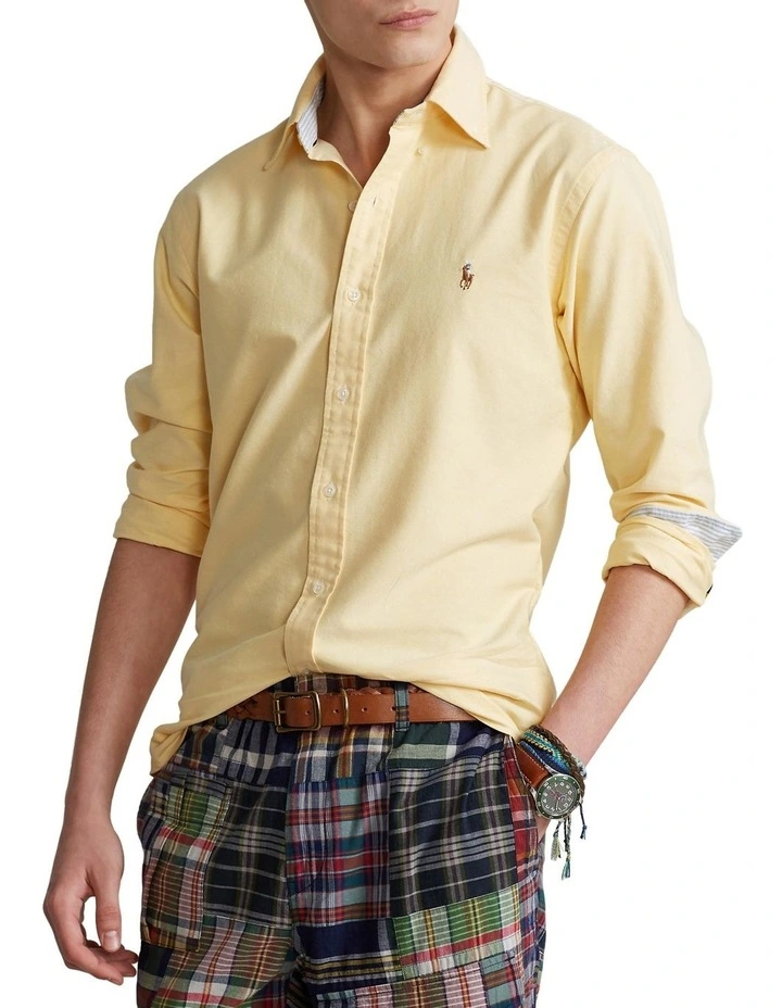 Top 10 π Polo Ralph Lauren Slim Fit Oxford π Shirt In Yellow βοΈ 3 Top 10 π Polo Ralph Lauren Slim Fit Oxford π Shirt In Yellow βοΈ
