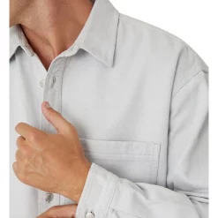 Brand new 🧨 Industrie The Portland Long Sleeve 👚 Shirt Light Chambray ✔️ -Industrie Shop unnamed file 1199