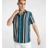 Best Sale ✔️ Yd. Smyth Viscose Stripe 👕 Shirt In Multi 🔔