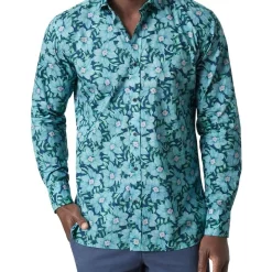 Best Pirce ⌛ MJ Bale Palermo Print 👕 Shirt In Navy Multi 🔔 -Industrie Shop unnamed file 1251