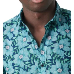 Best Pirce ⌛ MJ Bale Palermo Print 👕 Shirt In Navy Multi 🔔 -Industrie Shop unnamed file 1252