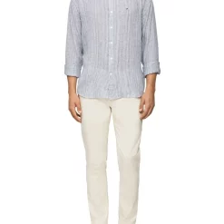 Buy π Calvin Klein Nevertuck Long Sleeve Stripe Linen π Shirt In Navy π₯° 7 Buy π Calvin Klein Nevertuck Long Sleeve Stripe Linen π Shirt In Navy π₯° -Industrie Shop unnamed file 1257