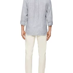 Buy π Calvin Klein Nevertuck Long Sleeve Stripe Linen π Shirt In Navy π₯° 8 Buy π Calvin Klein Nevertuck Long Sleeve Stripe Linen π Shirt In Navy π₯° -Industrie Shop unnamed file 1258