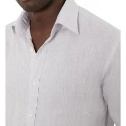 Wholesale 🤩 MJ Bale Bradfield Linen 👕 Shirt In Silver Grey 🤩 -Industrie Shop unnamed file 1265