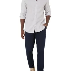 Wholesale 🤩 MJ Bale Bradfield Linen 👕 Shirt In Silver Grey 🤩 -Industrie Shop unnamed file 1267