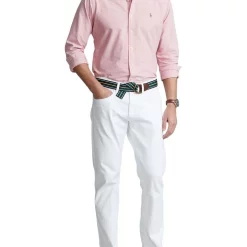 Cheapest 🧨 Polo Ralph Lauren Slim Fit Oxford 👕 Shirt In Red 🌟 -Industrie Shop unnamed file 1316