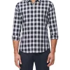 Outlet 🛒 Van Heusen Long Sleeve 2 Tone Check 👕 Shirt In Blue/White 🌟 -Industrie Shop unnamed file 1318