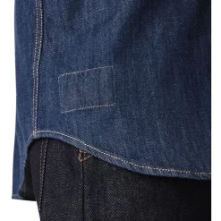 Coupon 😍 Lacoste Long Sleeve Regular Light Denim 👚 Shirt Rinse 🎉 -Industrie Shop unnamed file 1334