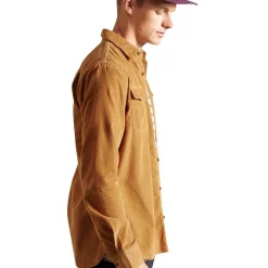 Discount 😀 Superdry Trailsman Cord 👚 Shirt Mustard 🌟 -Industrie Shop unnamed file 1339