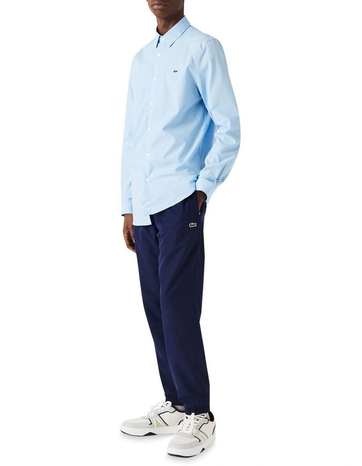 Promo 𧨠Lacoste Long Sleeve Slim Stretch Poplin π Shirt In Overview Blue β€οΈ 4 Promo 𧨠Lacoste Long Sleeve Slim Stretch Poplin π Shirt In Overview Blue β€οΈ - Image 2