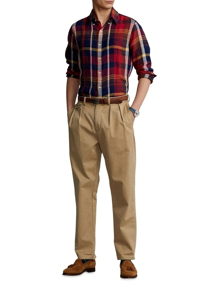 Flash Sale 𧨠Polo Ralph Lauren Custom Fit Plaid Linen π Shirt In Multi π 5 Flash Sale 𧨠Polo Ralph Lauren Custom Fit Plaid Linen π Shirt In Multi π - Image 3