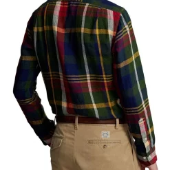 Coupon 👏 Polo Ralph Lauren Custom Fit Plaid Linen 👕 Shirt In Multi 💯 -Industrie Shop unnamed file 1418