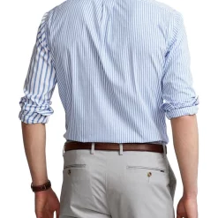 Top 10 ✔️ Polo Ralph Lauren Classic Fit Striped Poplin Fun 👚 Shirt In Blue 😉 -Industrie Shop unnamed file 1434