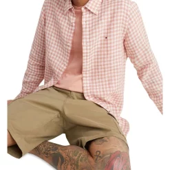 Brand new π Tommy Hilfiger Linen Gingham Long Sleeve π Shirt In Guava/Optic White π 8 Brand new π Tommy Hilfiger Linen Gingham Long Sleeve π Shirt In Guava/Optic White π -Industrie Shop unnamed file 1454