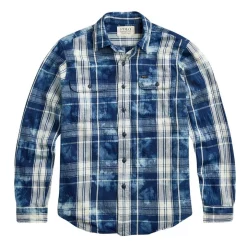 Promo ✔️ Polo Ralph Lauren Classic Fit Plaid Twill 👚 Shirt In Indigo ⌛ -Industrie Shop unnamed file 1467