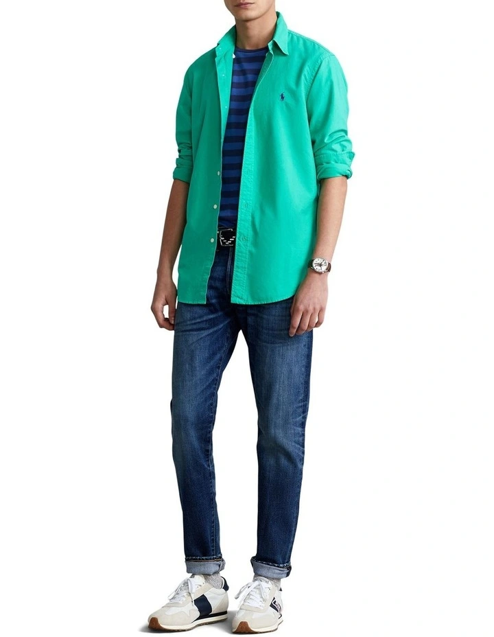 New β¨ Polo Ralph Lauren Classic Fit Garment-Dyed Oxford π Shirt In Green β€οΈ 5 New β¨ Polo Ralph Lauren Classic Fit Garment-Dyed Oxford π Shirt In Green β€οΈ - Image 3