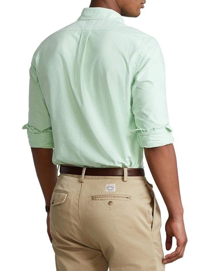 Cheapest π Polo Ralph Lauren Slim Fit Oxford π Shirt In Green π― 4 Cheapest π Polo Ralph Lauren Slim Fit Oxford π Shirt In Green π― - Image 2