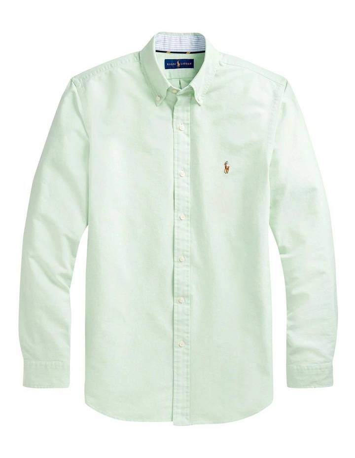 Cheapest π Polo Ralph Lauren Slim Fit Oxford π Shirt In Green π― 6 Cheapest π Polo Ralph Lauren Slim Fit Oxford π Shirt In Green π― - Image 4