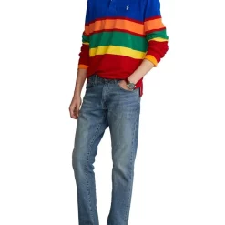 Wholesale ✔️ Polo Ralph Lauren Classic Fit Striped Terry Rugby 👚 Shirt In Multi 🎉 -Industrie Shop unnamed file 1478