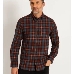 Best reviews of 😉 Reserve Rowling Brushed Check Long Sleeve 👚 Shirt In Burgundy 😉 -Industrie Shop unnamed file 1495