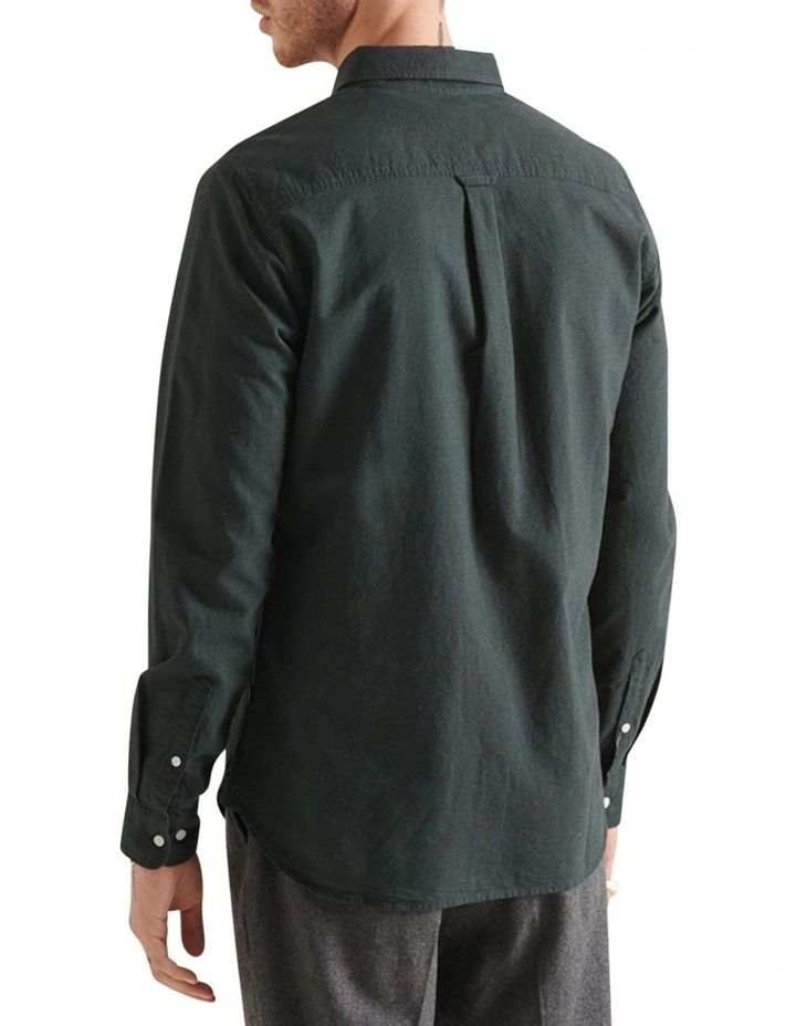 Cheap 𧨠Superdry Studios Uni Oxford π Shirt Green π 4 Cheap 𧨠Superdry Studios Uni Oxford π Shirt Green π - Image 2