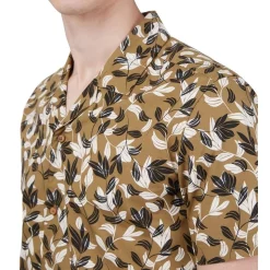 Brand new ⌛ Ben Sherman Botanical Print Short Sleeve 👕 Shirt In Green 🧨 -Industrie Shop unnamed file 153