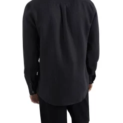 Top 10 ✨ French Connection Linen Classic Fit 👕 Shirt In Black 🤩 -Industrie Shop unnamed file 1557