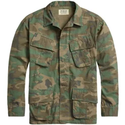 New 😀 Polo Ralph Lauren Camo Ripstop Overshirt In Green 💯 -Industrie Shop unnamed file 1566