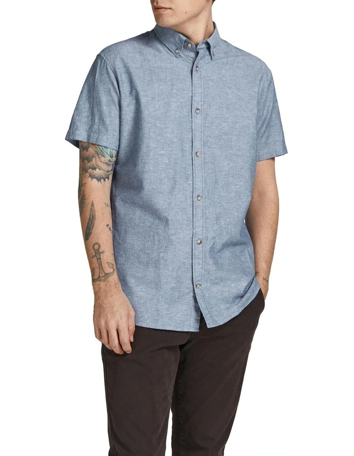 Top 10 π Jack & Jones π Summer π Shirt Short Sleeve π Shirt In Faded Denim π― 3 Top 10 π Jack & Jones π Summer π Shirt Short Sleeve π Shirt In Faded Denim π―