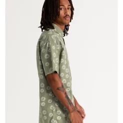 Promo 🔥 Jack & Jones Cloudy 👚 Shirt Oil Green 🎁 -Industrie Shop unnamed file 160