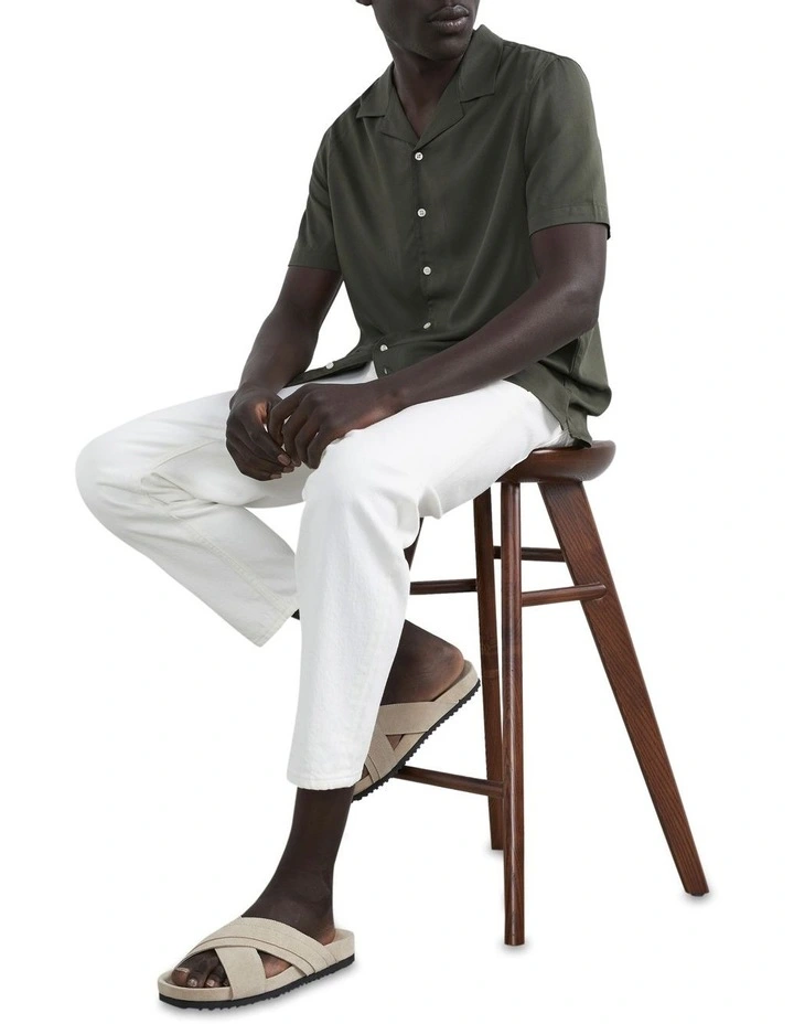 Discount β French Connection Viscose Camp Collar Classic Fit π Shirt β€οΈ 5 Discount β French Connection Viscose Camp Collar Classic Fit π Shirt β€οΈ - Image 3