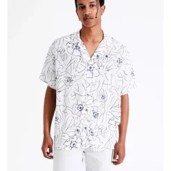 Top 10 🎉 Jack & Jones Silas Resort Short Sleeve 👕 Shirt In Cream 🤩 -Industrie Shop unnamed file 1615