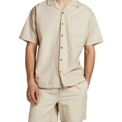 Outlet π Jack & Jones Positano Resort Short Sleeve π Shirt In Peyote π€©