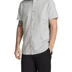 Top 10 🥰 Jack & Jones ☀️ Summer 👕 Shirt Short Sleeve 👕 Shirt In Crockery ⌛