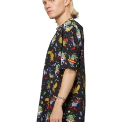 Cheapest 👍 Dangerfield 🏄 Surfing Creatures Oversized Tee Black 💯 -Industrie Shop unnamed file 164