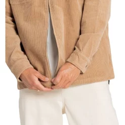 Discount 😉 Rusty Coup Cord Long Sleeve Overshirt In Brown 😍 -Industrie Shop unnamed file 1664