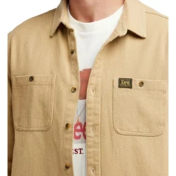 Deals 🛒 Lee Worker 👕 Shirt In Union Stone 🌟 -Industrie Shop unnamed file 1683