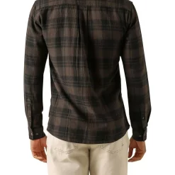 Best Sale 🔔 Article One Anderson Long Sleeve 👕 Shirt In Coal Plaid 😉 -Industrie Shop unnamed file 1690