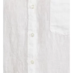 Top 10 🌟 Oxford Holloway Pure Linen 👚 Shirt In White 🎉 -Industrie Shop unnamed file 1704